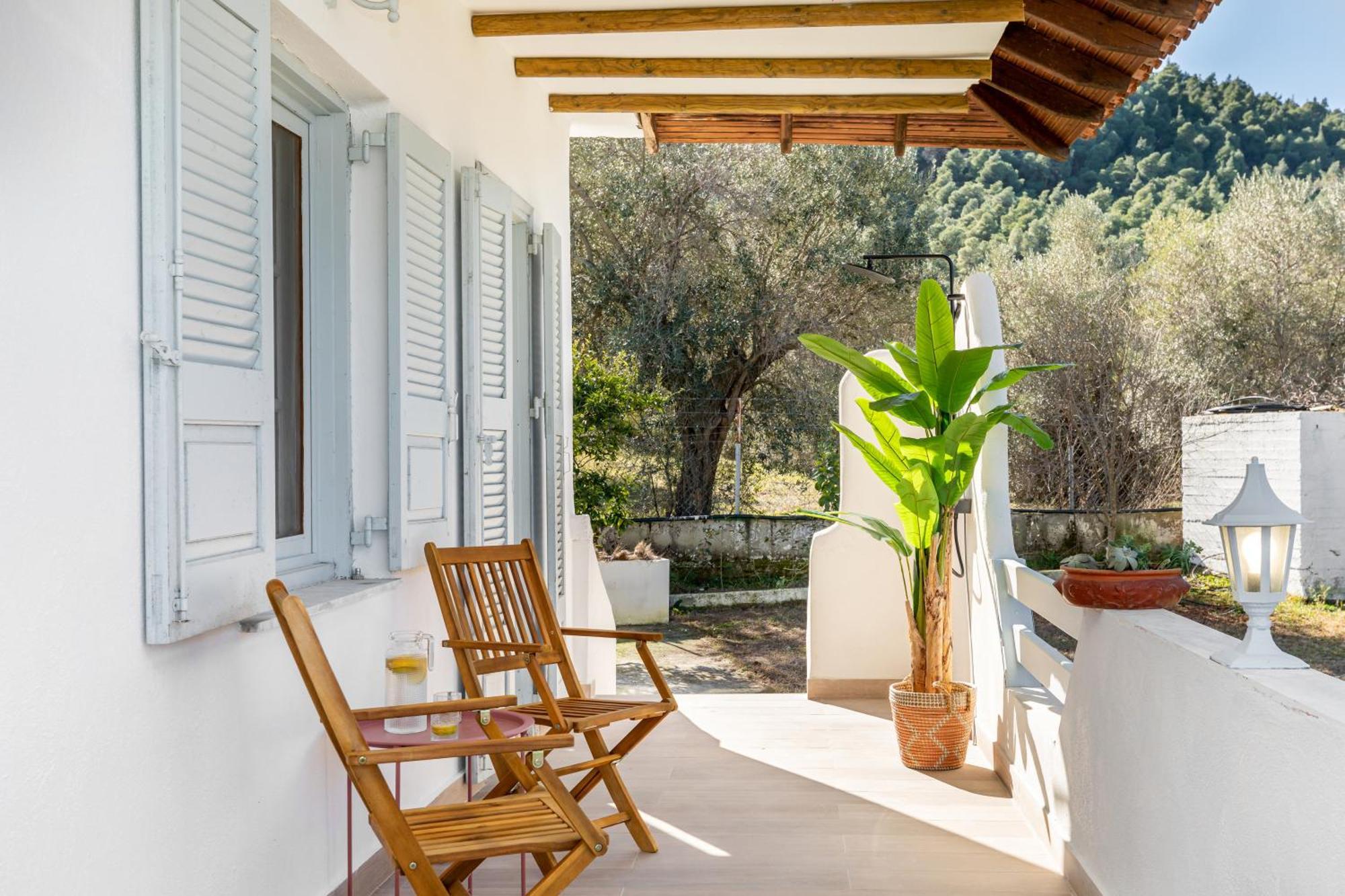 M&M Villa Vourvourou Bagian luar foto